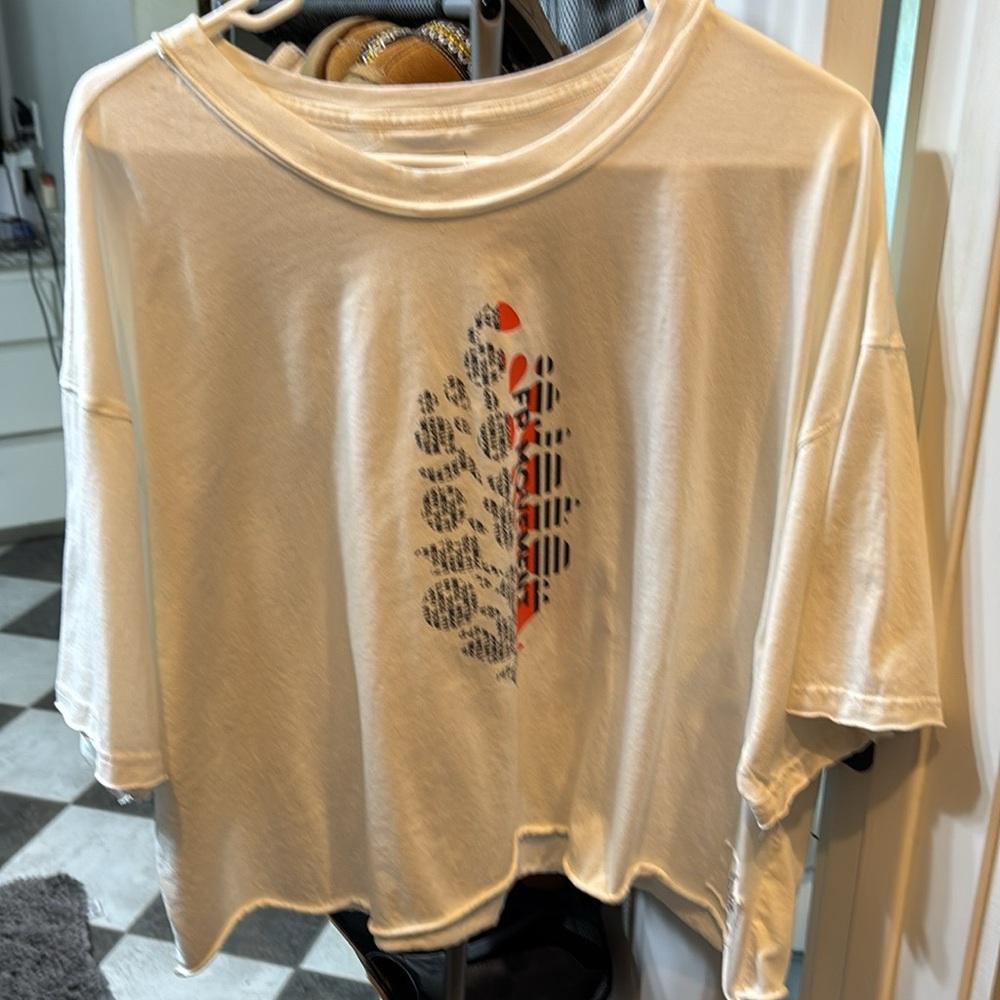 White Free People Women's Top 
Never worn